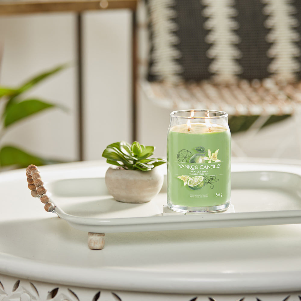Yankee Signature Jar L Vanilla Lime