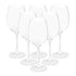 Crystal Bohemia Gina Goblet Glasses, Elegant Crystal Wine Glasses for Home, Dining & Entertaining, Lead-Free Glassware, Table Setting 450ml – Set of 6