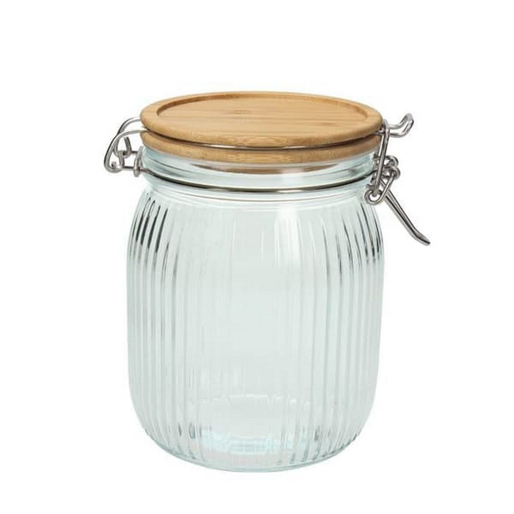 Tognana Dolce Casa Glass Jar with Lid – 700ml, 14cm Airtight Storage Container for Sugar, Coffee, Tea, Spices & Dry Foods