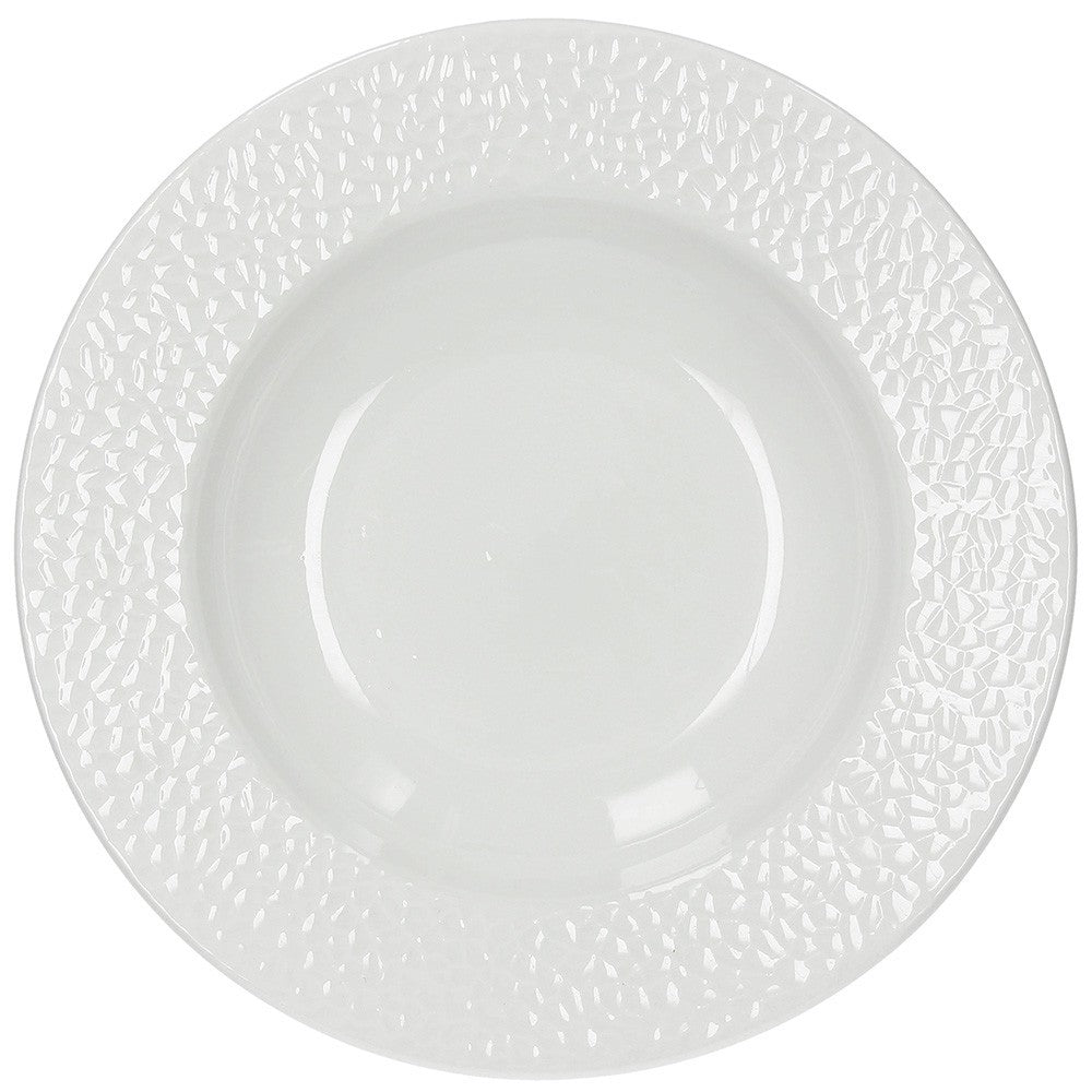 Tognana Golf Bianco 22cm Soup Plate – Elegant Porcelain Bowl for Serving Soups, Stews & Salads, Home, Office & Dining Tableware