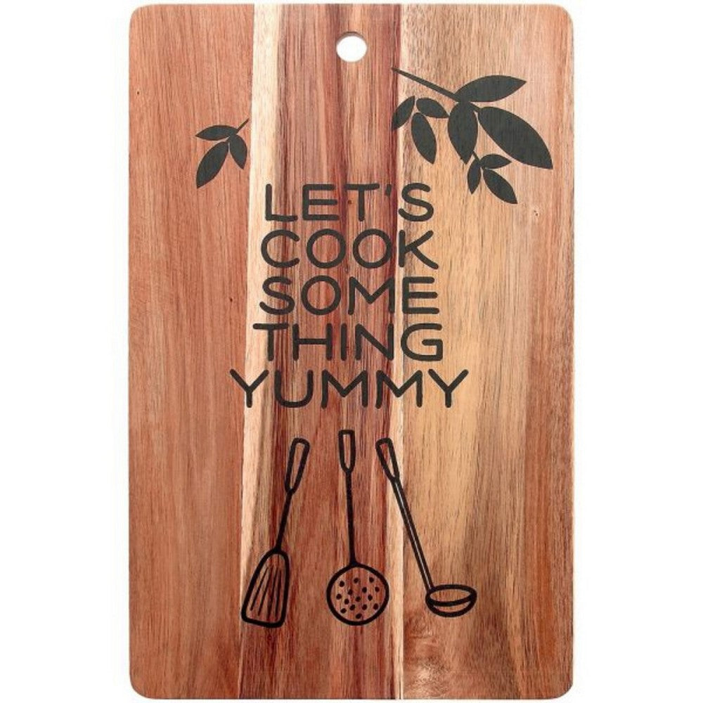 Tognana Kiko Chopping Board – Durable Wooden Cutting Board for Vegetables, Fruits & Meat, Kitchen & Dining Essentials, 35x22cm