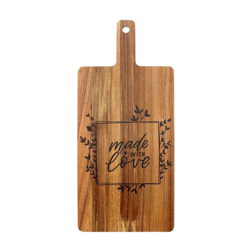 Tognana Kiko Chopping Board – Durable Wooden Cutting Board for Vegetables, Fruits & Meat, Kitchen & Dining Essentials - 40x22cm