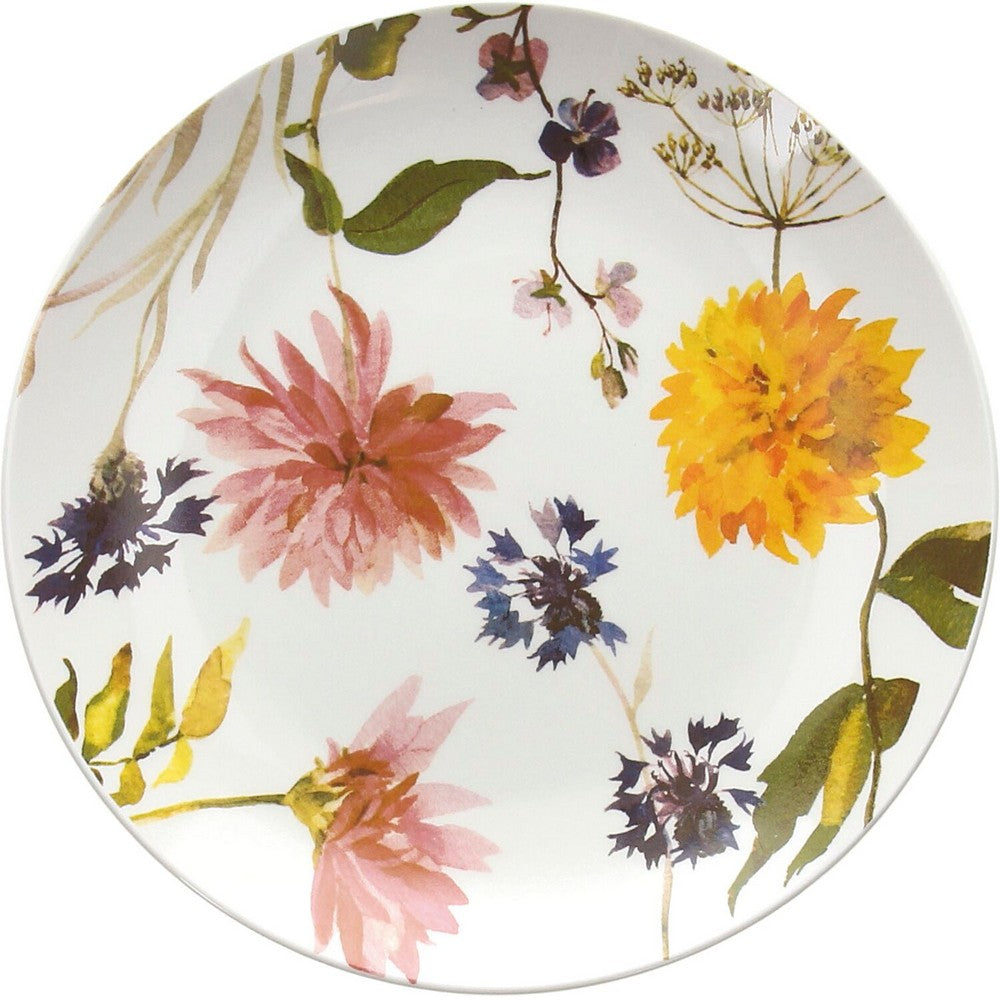 Tognana Madison Audrey 19cm Dessert Plate – Elegant Porcelain Plate for Cakes, Pastries & Snacks, Modern Design for Home, Office & Dining Tableware