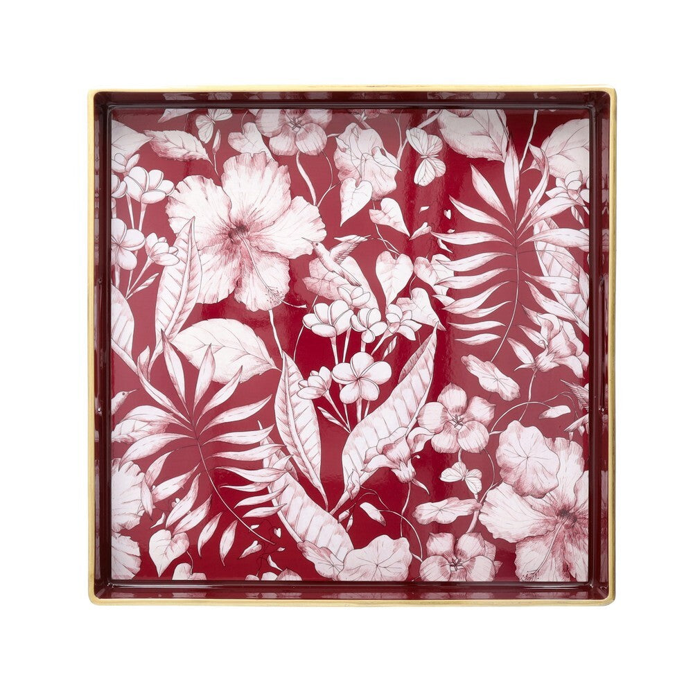 Tognana Squared Tray – Elegant Rectangular Serving Tray for Snacks, Appetizers & Desserts, Modern Design for Home, Kitchen & Dining