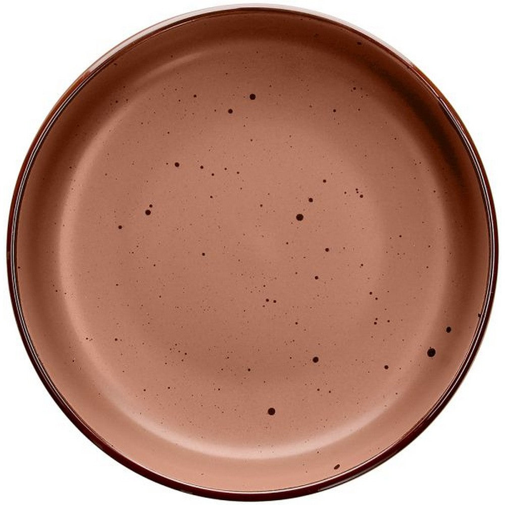 Tognana Urban Terra 18cm Soup Plate – Porcelain Bowl for Soups, Salads & Desserts, Modern Terra Design for Home & Dining