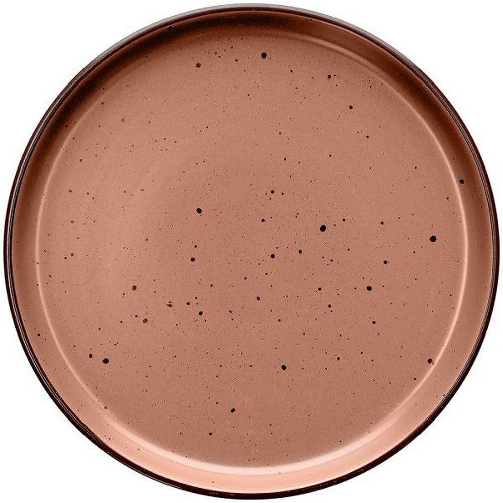 Tognana Urban Terra 20cm Dessert Plate – Porcelain Plate for Desserts, Appetizers & Snacks, Modern Terra Design for Home & Dining