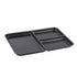 Baker's Secret 3 Divided Cookie Sheet – Non-Stick Baking Tray, Multi-Section Pan for Cookies, Biscuits & Roasting, Oven-Safe Kitchen Bakeware