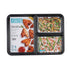 Baker's Secret 3 Divided Cookie Sheet – Non-Stick Baking Tray, Multi-Section Pan for Cookies, Biscuits & Roasting, Oven-Safe Kitchen Bakeware