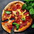 Baker's Secret Two-Tone Pizza Pan –  Non-Stick Crisper Tray, Durable Carbon Steel, Ideal for Baking Pizza, Flatbreads & Snacks