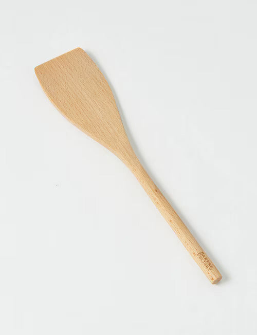 Baker's Secret 33cm Wooden Turner – Eco-Friendly Kitchenware for Flip, Stirring & Non-Scratch Cooking