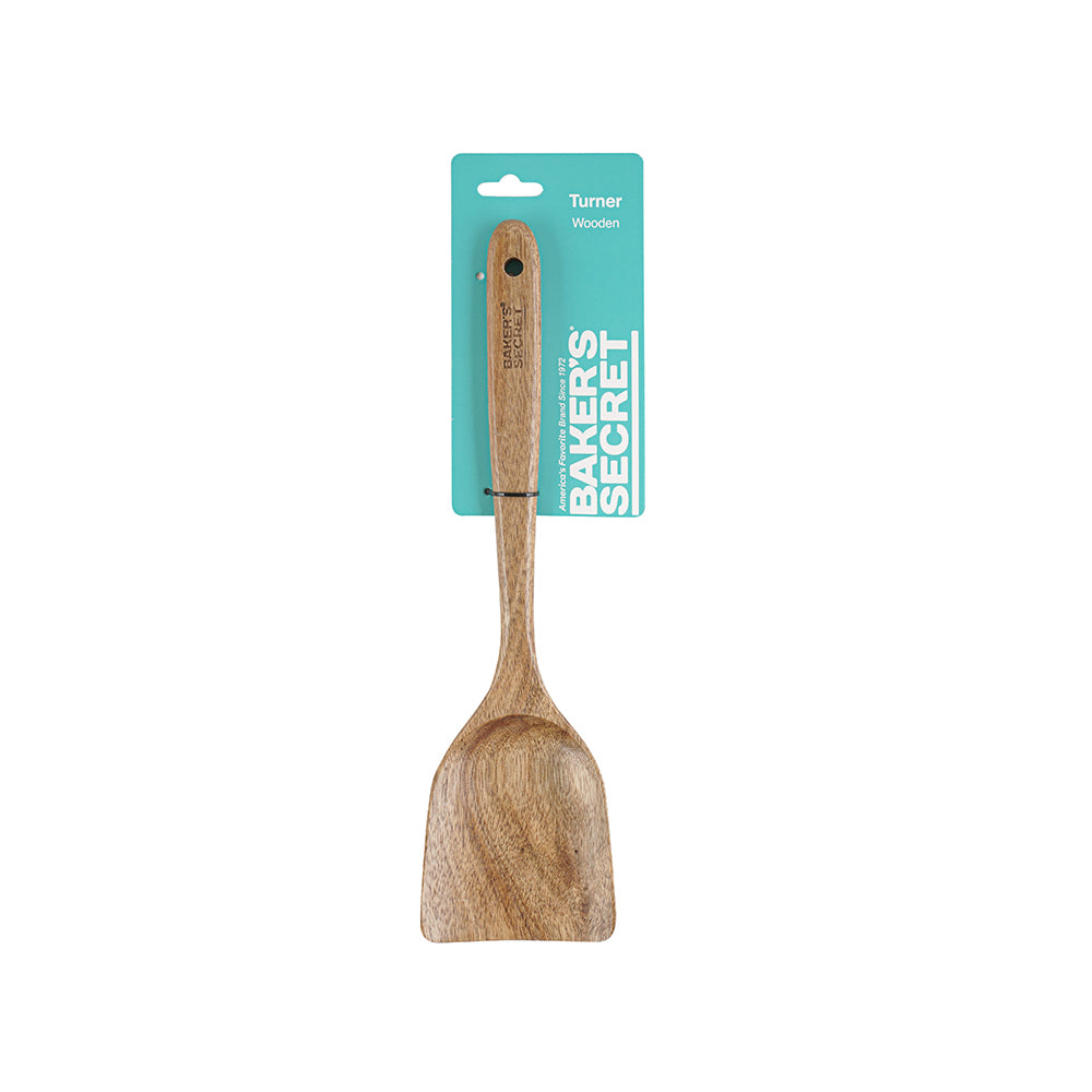 Baker's Secret 33cm Turner – Durable Kitchenware for Flip, Stirring & Non-Scratch Cooking