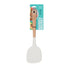 Baker's Secret Silicone Turner with Wooden Handle – Heat-Resistant Kitchen Tool for Frying, Stirring & Non-Scratch Cooking Utensil