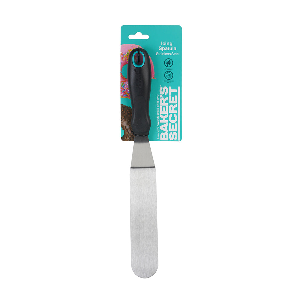 Baker's Secret 32.8cm Stainless Steel Icing Spatula – Durable Kitchen Accessory for Cake Decorating, Spreading & Smoothing