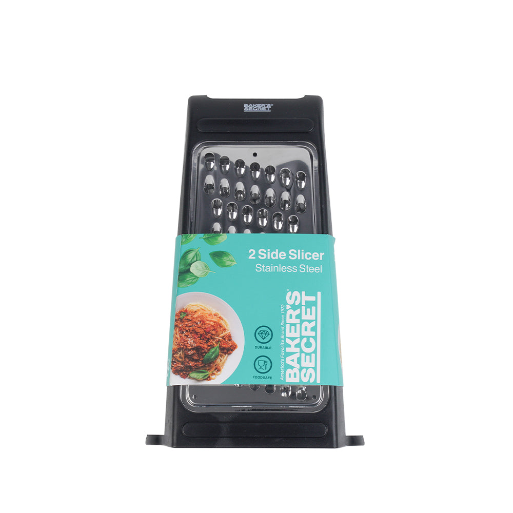 Baker's Secret 13.5cm Adjustable Grater – Versatile Kitchen Accessory for Grating, Slicing & Custom Food Preparation