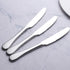 Baker's Secret 6pcs 22.2cm Stainless Steel Dinner Knife Set – Durable Kitchen Accessories for Dining, Cutting & Everyday Use