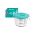 Baker's Secret 1000ml Measuring Cup with Plastic Lid – Durable Kitchen Accessory for Precise Measuring & Spill-Proof Storage