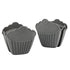 Baker's Secret 4.4 Inch Silicone Grabbers Set – Heat-Resistant Kitchen Tools for Safe Grip & Cooking