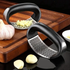 Baker's Secret Stainless Steel Rock Garlic Press – Durable Kitchen Tool for Easy, Efficient Garlic Crushing & Food Preparation