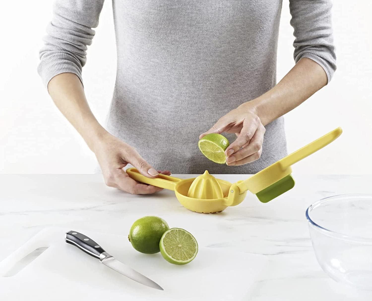 Baker's Secret 9 Inch Lemon Squeezer – Durable Kitchen Tool for Efficient Citrus Juicing & Food Preparation