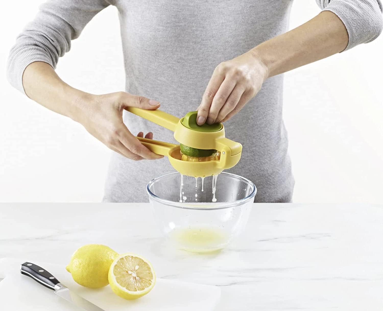 Baker's Secret 9 Inch Lemon Squeezer – Durable Kitchen Tool for Efficient Citrus Juicing & Food Preparation