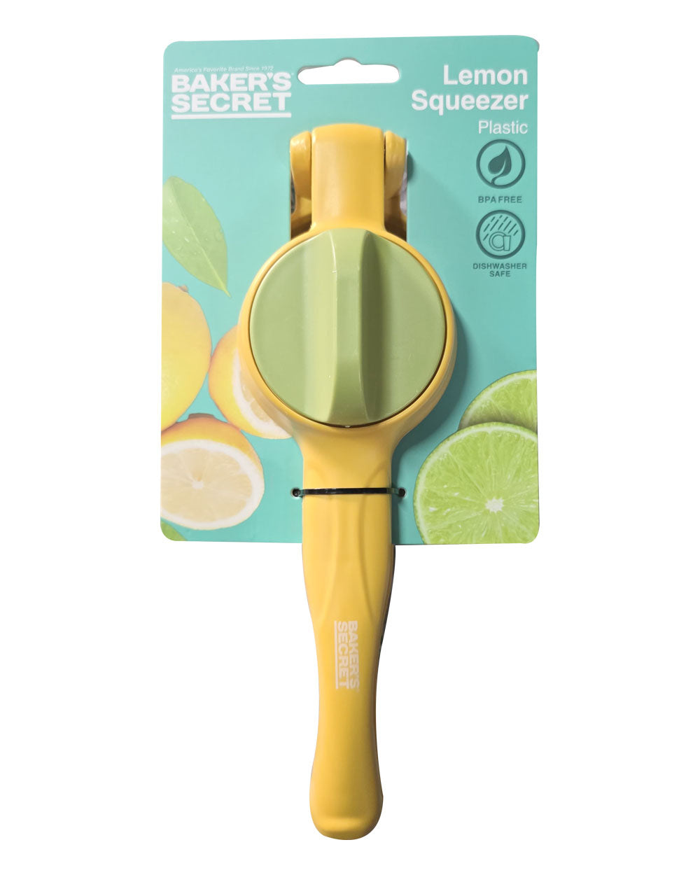 Baker's Secret 9 Inch Lemon Squeezer – Durable Kitchen Tool for Efficient Citrus Juicing & Food Preparation