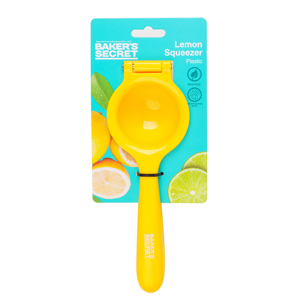 Baker's Secret 8.4 Inch Lemon Squeezer – Durable Kitchen Tool for Efficient Citrus Juicing & Food Preparation