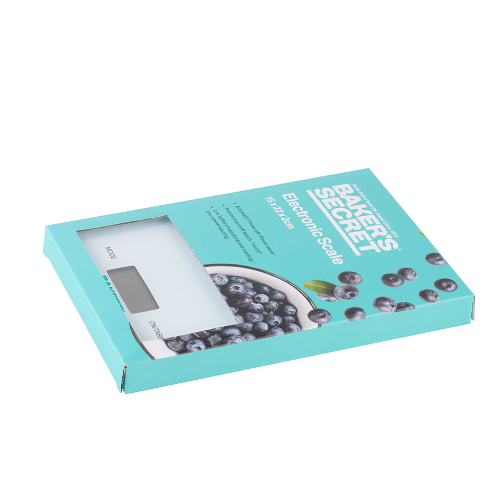 Baker's Secret Automatic Electronic Scale – Precision Kitchen Tool with Power On/Off & Energy Saver Function