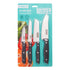 Baker's Secret 4pcs Kitchen Knife Set with Stainless Steel & Polypropylene Handles – Durable Kitchen Tools for Precise Cutting & Comfortable Grip
