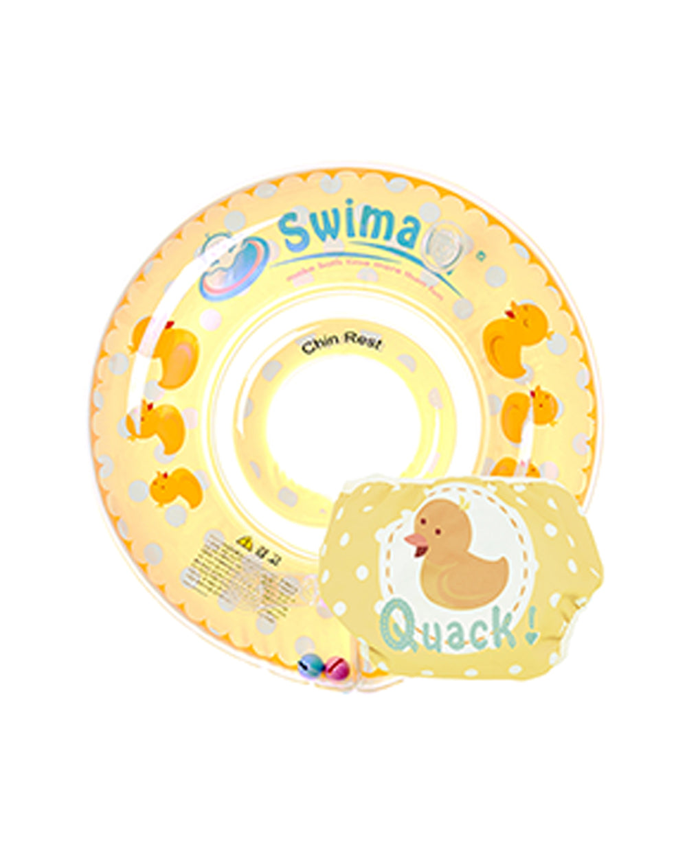 Swimava Baby Spa Set Yellow Duckie By Homesmiths