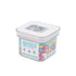 Baker’s Secret SPACE BOX Square Airtight Container – Compact Food Storage for Freshness Preservation, Portioning & Organized Kitchen Use - 0.4L