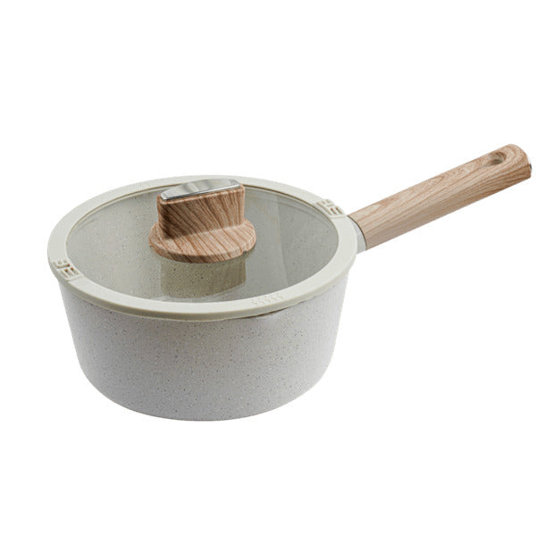 Baker’s Secret 16cm Pressed Aluminum Saucepan with Lid – Versatile Cookware for Boiling, Simmering & Daily Meal Preparation