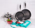 Baker's Secret 24cm Triple Layer Non-Stick Casserole with Lid – Versatile Cookware for Stewing, Braising & Slow Cooking