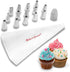 Baker's Secret Plastic Icing Decoration Set 18.5cm – Durable Cake Decorating Tools for Precise Piping and Baking