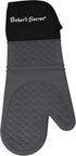 Baker's Secret Large Silicone Glove 38.5cm – Heat-Resistant, Non-Slip Kitchen Safety Glove for Baking and Cooking
