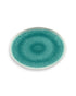 Tarhong Organic  Radiant  Glaze Oval Platter Turquoise