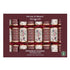 RSW 8 Premium Burgundy Joy 12.5-Inch Christmas Crackers – Holiday Party Favors, Festive Fun, and Seasonal Decor for Kids and Family, Christmas Celebration Essentials