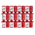 RSW 8 Premium Red Robin 12.5-Inch Christmas Crackers – Holiday Party Favors, Festive Fun, and Seasonal Decor for Kids and Family, Christmas Celebration Essentials