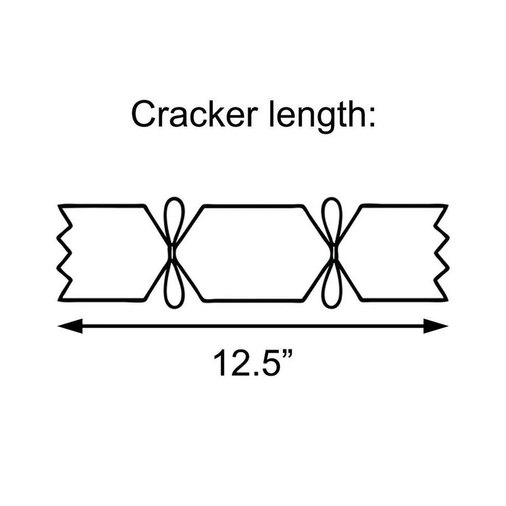 RSW 8 Premium Red Robin 12.5-Inch Christmas Crackers – Holiday Party Favors, Festive Fun, and Seasonal Decor for Kids and Family, Christmas Celebration Essentials