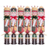 RSW 6 Nutcracker 12-Inch Christmas Crackers – Holiday Party Favors, Festive Fun, and Seasonal Activities for Kids and Family, Christmas Celebration Essentials
