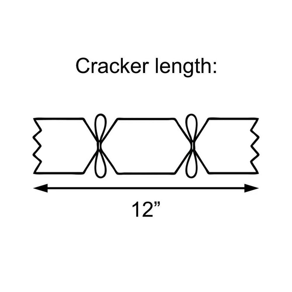 RSW 6 Nutcracker 12-Inch Christmas Crackers – Holiday Party Favors, Festive Fun, and Seasonal Activities for Kids and Family, Christmas Celebration Essentials