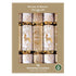 RSW 10 Gold Reindeer 14-Inch Christmas Crackers – Holiday Party Favors, Festive Fun, and Seasonal Decor for Kids and Family, Christmas Celebration Essentials