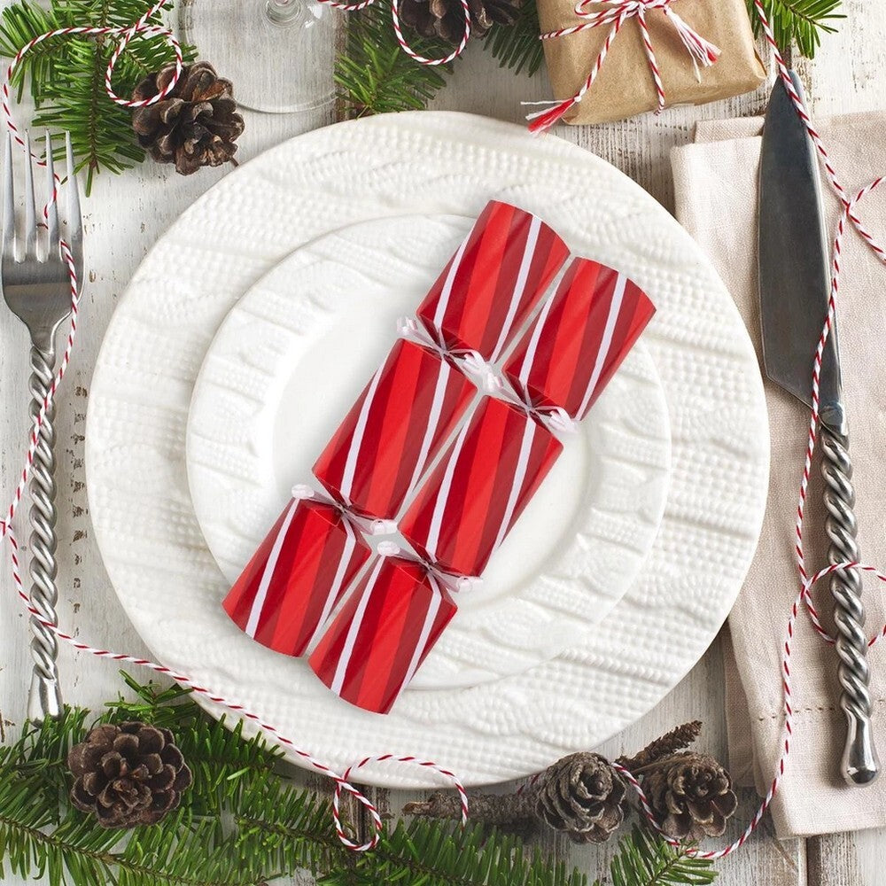 RSW 8 Musical Whistle 9.5 Inch Christmas Crackers – Premium Holiday Party Favors and Seasonal Fun for Kids and Family, Perfect for Festive Celebrations and Gifts