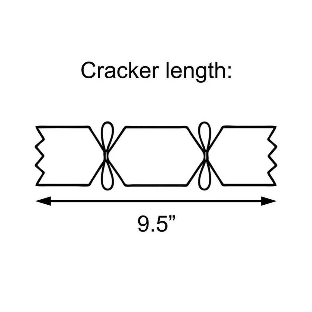 RSW 8 Musical Whistle 9.5 Inch Christmas Crackers – Premium Holiday Party Favors and Seasonal Fun for Kids and Family, Perfect for Festive Celebrations and Gifts
