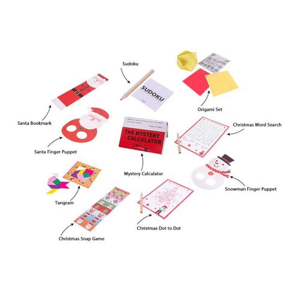 RSW 10 Family Santa and Yelpers 12 Inch Christmas Crackers – Premium Holiday Party Favors and Seasonal Fun for Kids and Family, Perfect for Festive Celebrations and Gifts