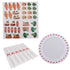 RSW 6 Festive Feast Frenzy Game 9 Inch Christmas Crackers – Holiday Party Favors and Seasonal Fun for Kids and Family, Perfect for Festive Celebrations and Gifts