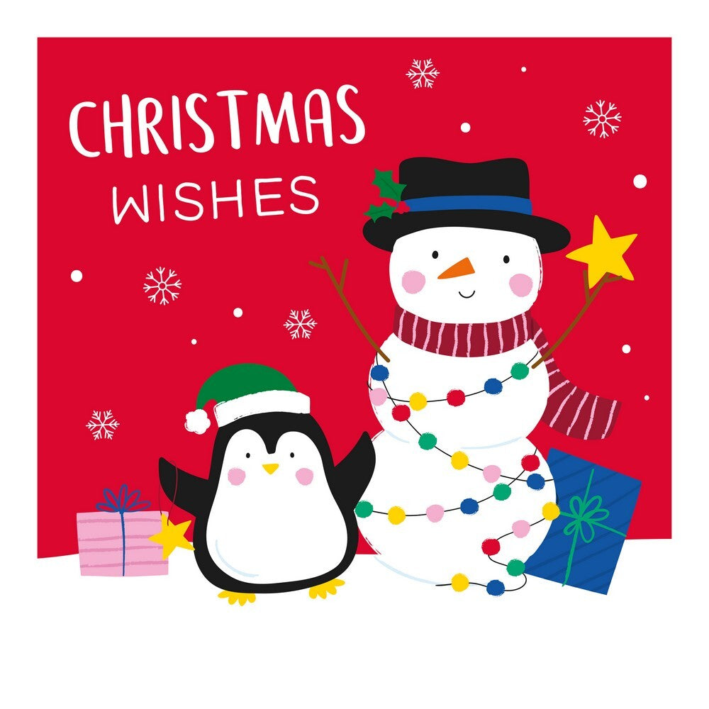 Eurowrap 20-Piece Santa & Friends Christmas Greeting Cards – Festive Holiday Cards for Presents, Seasonal Wishes, Christmas Celebrations, and Holiday Greeting Essentials