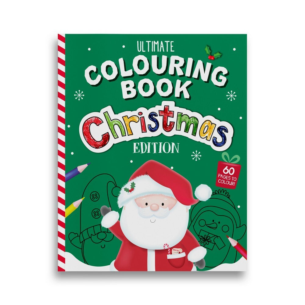 Eurowrap Christmas Colouring Book – Festive Holiday Activity Book for Kids, Creative Fun, Seasonal Gifting, Christmas Celebration, and Holiday Crafting Fun