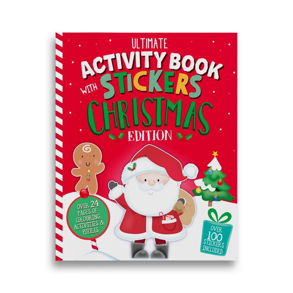 Eurowrap Christmas Activity Book – Festive Holiday Fun for Kids, Puzzles, Games, Creative Challenges, Seasonal Gifting, and Christmas Celebration