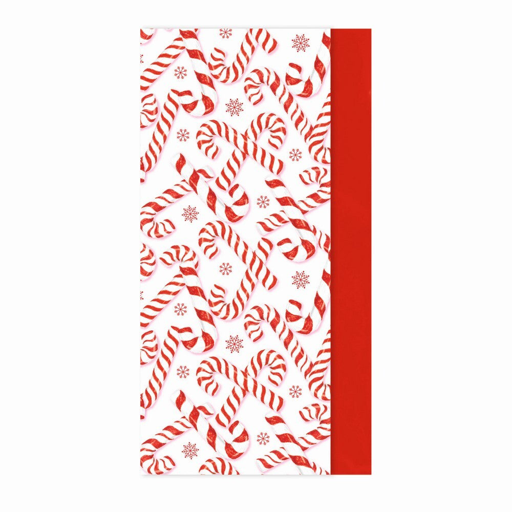 Eurowrap Candy Cane 8-Sheet Tissue Paper 35744 – Festive Christmas Wrapping and Holiday Craft Paper for Seasonal Gifting, Presents, Party Favors, and Holiday Celebration