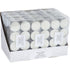 Koopman Tealight Candle Set of 8pcs – White Unscented Tea Light Candles for Home, Living Room, Christmas Decoration, Seasonal Holiday Décor